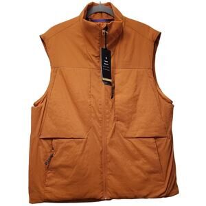 NWT LULULEMON Insulated Hiking Vest LM4AIES Ripstop Orange Men's Size XL